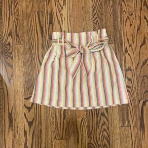 ⛱Colorful skirt, meant to be worn high waisted